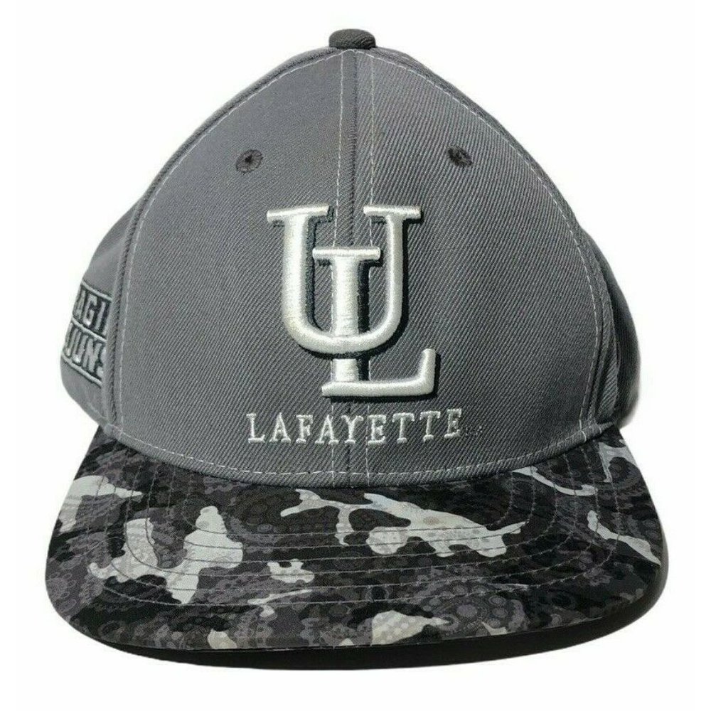 UL Lafayette Ragin Cajuns Ball Cap Snap Flat Bill